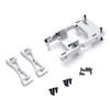 CRUMPS WPL C14 C24 B14 B24 MN D90 MN99S Metal Servo Mount Bracket Beam Crossbeam Set RC Car Upgrades Parts Accessories (Color : Silver, Size : 1) view 1