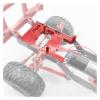 CRUMPS WPL C14 C24 B14 B24 MN D90 MN99S Metal Servo Mount Bracket Beam Crossbeam Set RC Car Upgrades Parts Accessories (Color : Silver, Size : 1) view 3