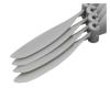 4PCS RC Fixed Wing Drone 6-10Inch Propeller 2-Blade Paddle Shaft Hole 1.5mm Props for Elastic Rubber Band Powered Aircraft Model (Color : 4pcs 9.5inch) view 3