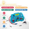 Laiydontos Toddler Toys LED Busy Board,Montessori Toy for 1-3 Year Old, Kids Sensory Board, Light Switches Preschool Learning Activities Travel Toy for 1 2 3 4 Boys Girls Birthday view 3