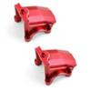 2Pcs Metal Front and Rear Differential Cover Gearbox Cover for 1/5 Traxxa s X-Ma xx Xmaxx 6S 8S RC Car Upgrade Parts (Color : Red, Size : 1) view 1