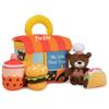 Baby Playset - My Little Food Truck Playset - Plush Soft Crinkle Rattle Toys Set with Custom Name view 2