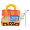Baby Playset - My Little Food Truck Playset - Plush Soft Crinkle Rattle Toys Set with Custom Name view 3