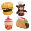 Baby Playset - My Little Food Truck Playset - Plush Soft Crinkle Rattle Toys Set with Custom Name view 4