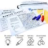 Travel Games For Families: Winter Highway Game, 36 Unique Games, Reusable Laminated Cards with 2 Dry Erase Markers, Kid Scavenger Hunt Game, Multiplayer Games for Kids, Christmas Gift view 2
