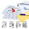 Travel Games For Families: Winter Highway Game, 36 Unique Games, Reusable Laminated Cards with 2 Dry Erase Markers, Kid Scavenger Hunt Game, Multiplayer Games for Kids, Christmas Gift view 3