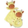 HonestBaby Plush Loveys and Rattles Stuffed Animal Toys Gifts for Infant Baby Boys, Girls, Unisex, Pale Banana, One Size view 1