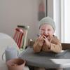 mushie Silicone Toddler Starter Spoons | 2 Pack (Natural/Shifting Sand) view 3