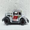 Pioneer Legends Racer P127 '34 Ford Coupe Silver, #28 1:30 Slot Car view 4