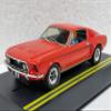 Pioneer Street Muscle P151 1968 Ford Mustang GT Fastback Red Route 66 1:32 Slot Car view 1