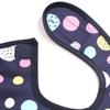 Plie 2 Pack Waterproof Baby Bibs with Food Catcher  Soft Feeding Bibs Set for Toddlers and Infants, BPA-Free, Easy to Clean, Adjustable Velcro Neck (624 Months) - Ugly Dot view 2