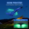Beffkkip RC Plane 2CH Remote Control Plane SU35 RC Jet 2.4GHz RC Airplane RTF Easy to Fly FX620 Airplane Toys for Beginner, Kids and Adults,with Night Lights USB ChargingBlue view 2