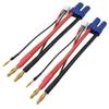 Yiqigou 2pcs EC5 Female Plug Connector to 4.0 mm Banana Male Balanced Cable with 12 AWG Silicone Cable view 1