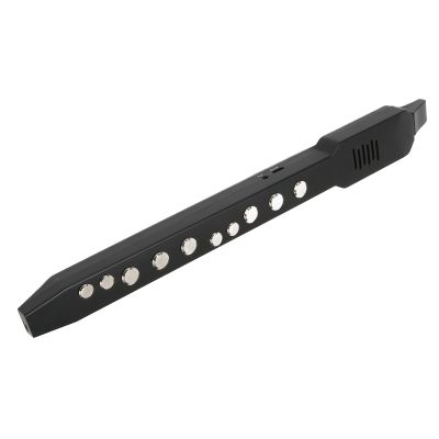 Digital Wind Instrument, MIDI Connectivity 10 Tones Rechargeable Mini Electronic Wind Instrument with 12 Accompaniments - Support External Speakers, Headphones (Black)
