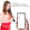 Digital Wind Instrument, MIDI Connectivity 10 Tones Rechargeable Mini Electronic Wind Instrument with 12 Accompaniments - Support External Speakers, Headphones (Black) view 2
