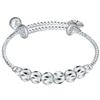ABOOFAN Boy Girl Bell Bangle Bracelet Jewelry for Girls Charm Accessory Heart Bell for Shower Christmas and Birthday Celebrations view 1