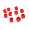 200Pcs 6 Side 8mm Clear Dices DIY Educational Dices Engraving Acrylic Blank Dices D6 Dices Party Family Board Game Dices 8mm Six Sided Clear Acrylic Dices 6 Sided Dices Role Playing Dices Square Cube view 1