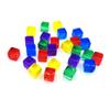 200Pcs 6 Side 8mm Clear Dices DIY Educational Dices Engraving Acrylic Blank Dices D6 Dices Party Family Board Game Dices 8mm Six Sided Clear Acrylic Dices 6 Sided Dices Role Playing Dices Square Cube view 1