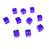 200Pcs 6 Side 8mm Clear Dices DIY Educational Dices Engraving Acrylic Blank Dices D6 Dices Party Family Board Game Dices 8mm Six Sided Clear Acrylic Dices 6 Sided Dices Role Playing Dices Square Cube view 1