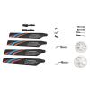 RC Airplane Tail Rotor, Precise Wheel Connecting Rod RC Airplane Parts Professional Blade Aluminum Alloy for RC Airplanes XK K127 view 1
