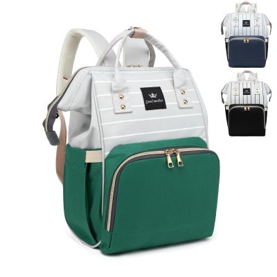 Baby Diaper Bag Backpack, Baby Bag for Boys & Girls, Baby Registry Search Baby Shower Gifts, Large Travel Diaper Bags for Baby Girl, Newborn Essentials, Green