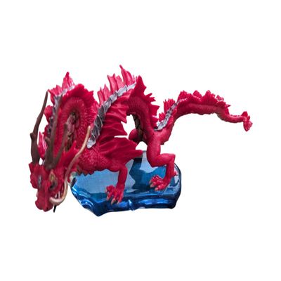 Dragon on Glass (Red)