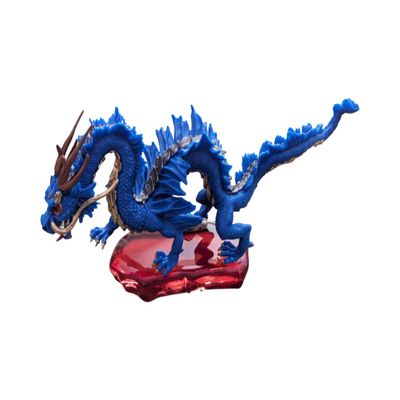 Dragon on Glass (Blue)
