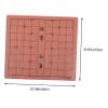1pcs Foldable Leather Chinese Chess Board Dual-Sided Game Mat for Convenient Travel and Home Use Includes Chess Pieces Random view 2