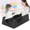 Magnetic Levitating Desk Toy, Black and White Gyroscope, Iron and Plastic, Educational Science Ornament, 5.1x3.1x2.4 Inch view 3