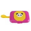 Baby Wipes Dispenser,Outdoor Travel Portable Baby Stroller Wet Wipes Box On- The- Wet Tissue Case Baby Wipe Holder Refillable Wipes Container (rose red box) view 1