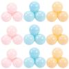 BESTOYARD 200 Pcs bobo Ball Pearl Ocean Balls Baby Sensory Balls Plastic Balls for Kids Ball Pit Game Balls Baby tub Children Amusement Park pits Balls Soft Plastic Supplies Pool Party view 1