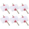 HOOTNEE Halloween Prank Nail Through Finger Toys 6 Pcs Realistic Fake Nails Bloody Props for April Fool S Day Cosplay Party Gag view 1