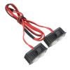 Tgoon RC Car LED Headlight with White Lighting Plastic Housing Removable Brackets for 1/10 Scale RC Cars 5-7.4V Compatible 2.54JR Connector Night Running Accessories view 4