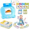 Upgraded Talking Flash Cards for Toddlers, 1 Year Old Boy Girl Birthday Easter Gift, Montessori Toys 1 2 3 Year Old, 224 Sight Words Flash Cards Kindergarten,Speech Therapy Toys Toddlers 1-3,Blue view 1
