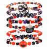 Halloween Hocus Pocus Cauldron Beaded Bracelets Pumpkin Ghost Charms Bracelets Happy Halloween Stretch Bracelets Set Holiday Gift (Hocus Pocus) view 1