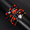 Halloween Hocus Pocus Cauldron Beaded Bracelets Pumpkin Ghost Charms Bracelets Happy Halloween Stretch Bracelets Set Holiday Gift (Hocus Pocus) view 2