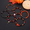 Halloween Hocus Pocus Cauldron Beaded Bracelets Pumpkin Ghost Charms Bracelets Happy Halloween Stretch Bracelets Set Holiday Gift (Hocus Pocus) view 3