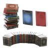 48pcs 1:12 Scale Miniatures Dollhouse Books, Assorted Timeless Miniatures Books Dollhouse Decoration Accessories Mini Miniatures Books for Christmas Pretend Play view 1