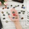 48pcs 1:12 Scale Miniatures Dollhouse Books, Assorted Timeless Miniatures Books Dollhouse Decoration Accessories Mini Miniatures Books for Christmas Pretend Play view 3