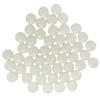 Xiaojikuaipao 50Pcs 19mm Transparent Glass Marbles, Marble Run Game Accessory, Vase Filler, Home Decor view 1