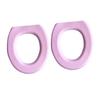 2pcs Toilet Seat Pads Toilet Seat Cover O-shaped Toilet Seat view 1