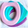 2pcs Toilet Seat Pads Toilet Seat Cover O-shaped Toilet Seat view 4