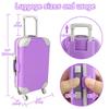 18 inch Girl Doll Accessories Case Luggage Travel Play Set with Clothes Camera Travel Pillow Bag Dress Glasses Stuff Fit 18 inch Doll Christmas Birthday Gift view 2
