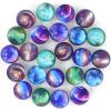 Ayfjovs 24 Pack Galaxy Bouncy Balls -32mm Rubber Balls Bulk Toys with Vibrant Aurora Colors and Great Elasticity - Perfect for Party Favors, Easter Basket Stuffers Classroom Prizes, and Pet Play view 1