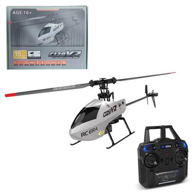 Aetheria C129V2 Remote Control Helicopter, 2.4G 4CH Single-Rotor RC Stunt Helicopter Model