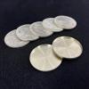blue-ther Cupronickel Morgan Dollar Shell and Coin Set Magic Tricks Close up Magic Gimmick(5 Coins,1 Head Shell,1 Tail Shell) view 1