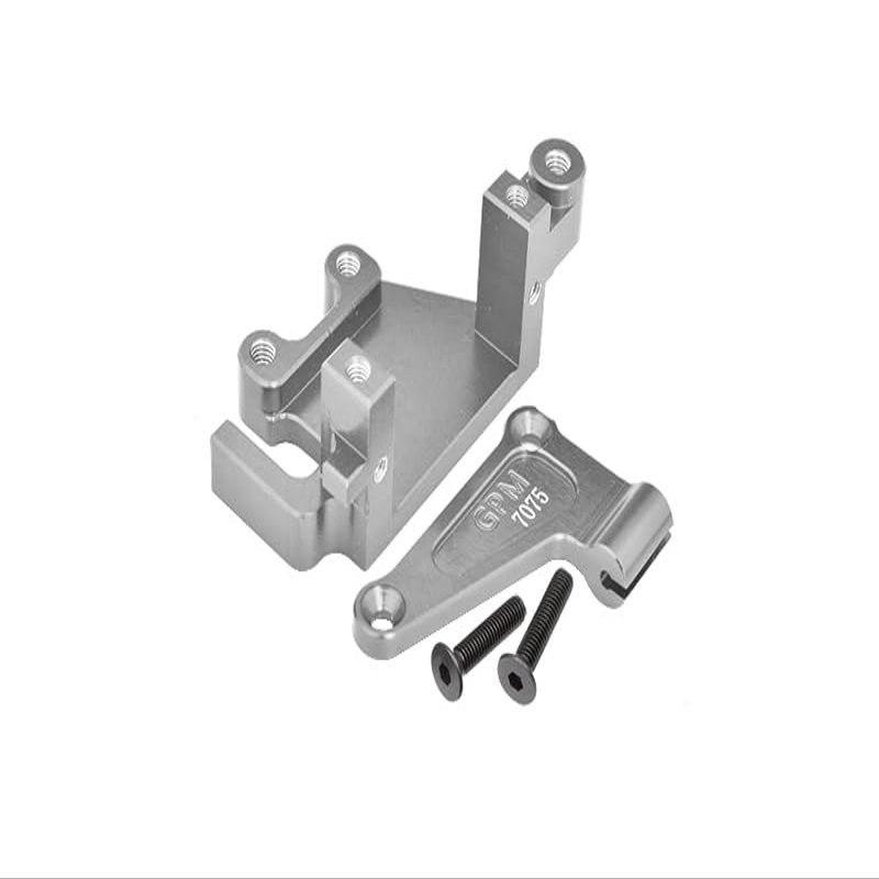 GPM Upgrades Aluminum 7075 Electronic Mount Set 1/4 Promoto MX Motorcycle RTR FXRLOS06000/1/4 Promoto MX Motorcycle RTR FXRLOS06002 RC Car (Silver)