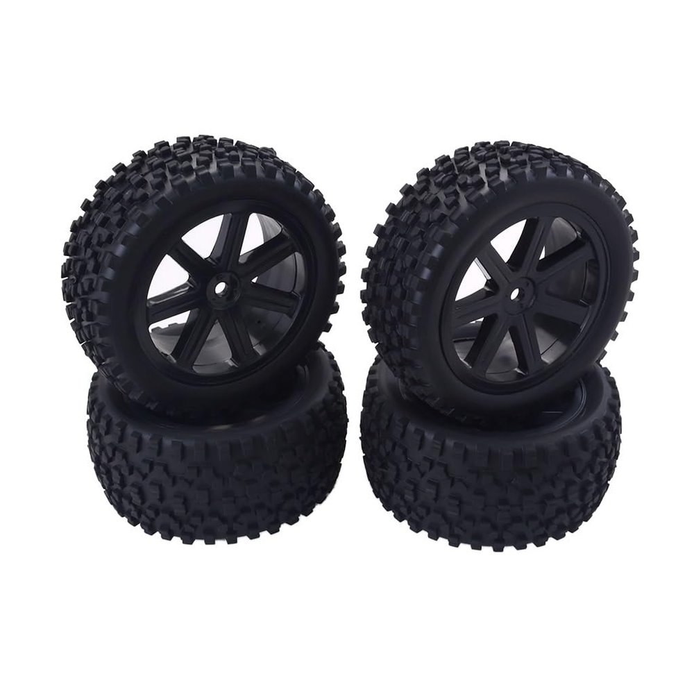 1/10 Buggy Off-Road Car Wheel Rim &Tyre Set Replacement for, HSP, HPI RC Car Modification Accessories (Color : 1)