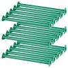EISENSP 15 Set Metal Monkey Bars Ladder Rungs Set for Backyards Playground and Children Indoor and Outdoor Climbing Kit (21.5 Inch, Green) view 1
