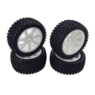 1/10 Buggy Off-Road Car Wheel Rim &Tyre Set Replacement for, HSP, HPI RC Car Modification Accessories (Color : 2)